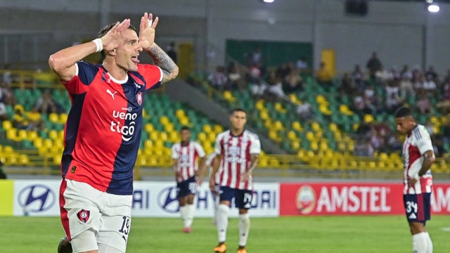 Cerro Porteño venció a Junior y lo eliminó de la Libertadores - AFP