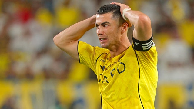 Cristiano Ronaldo no pudo celebrar con Al-Nassr