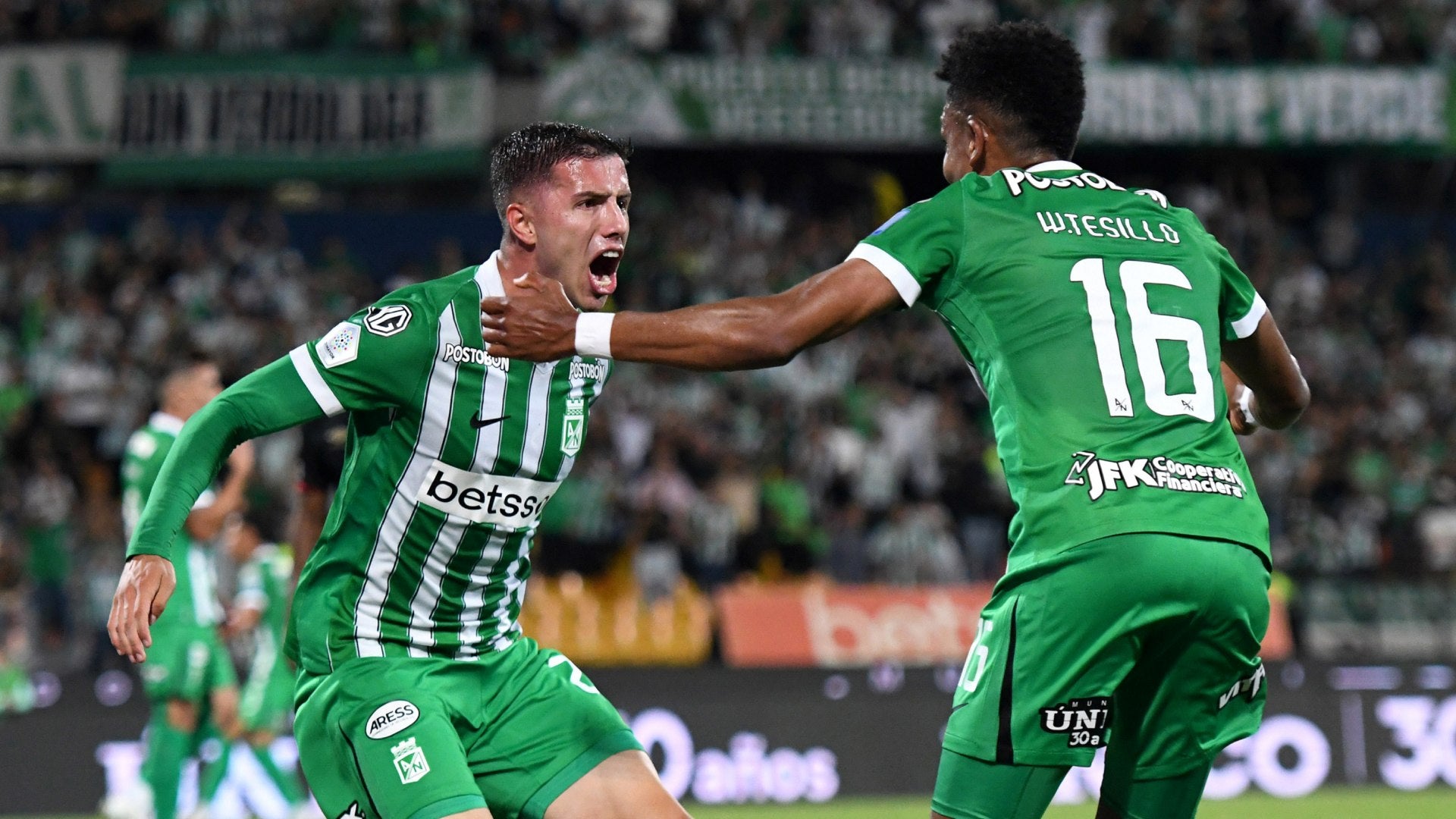 Nacional aplastó a Inter Bogotá en el Atanasio