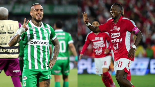 Así va la reclasificación tras las goleadas de Nacional y Santa Fe Así va la reclasificación tras las goleadas de Nacional y Santa Fe