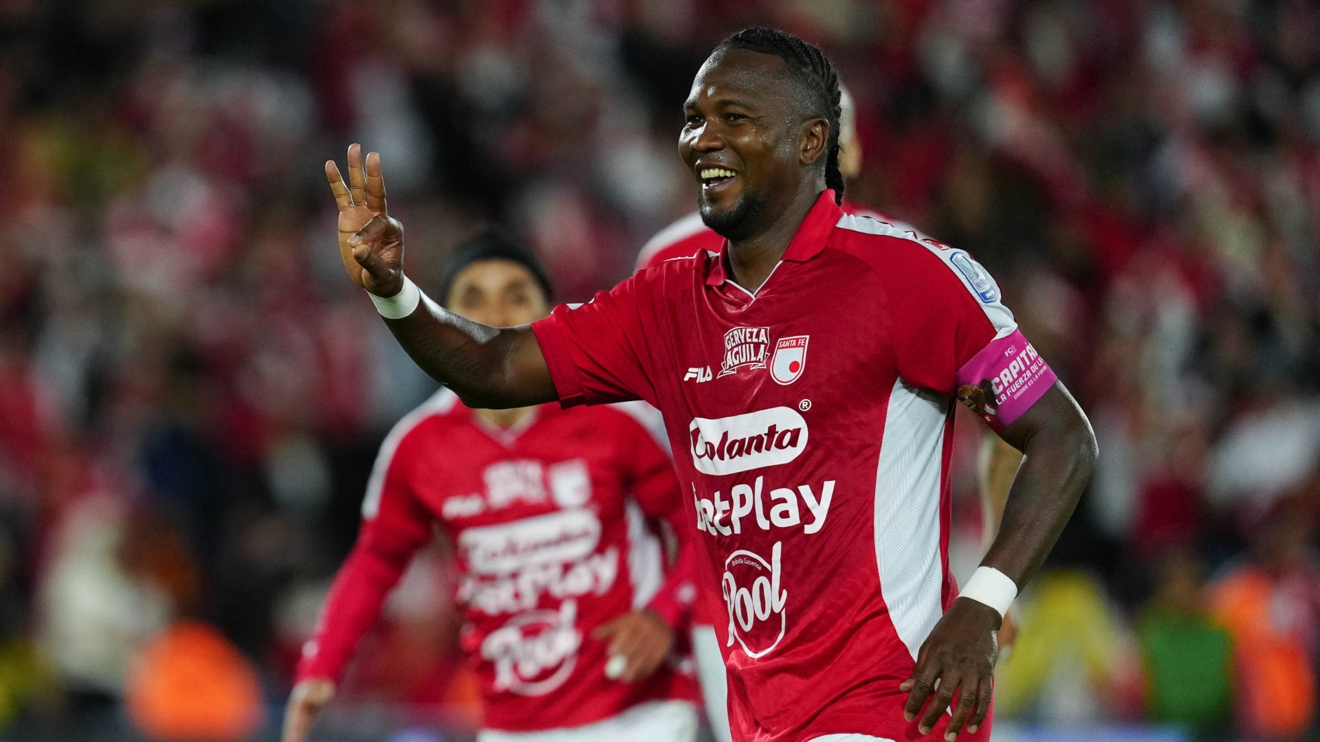 Hugo Rodallega sacudió la tabla de goleadores en la Liga BetPlay - VizzorImage