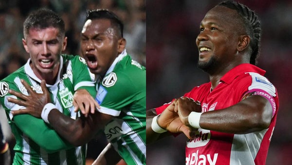 Carlos Antonio Vélez analizó las goleadas de Nacional y Santa Fe