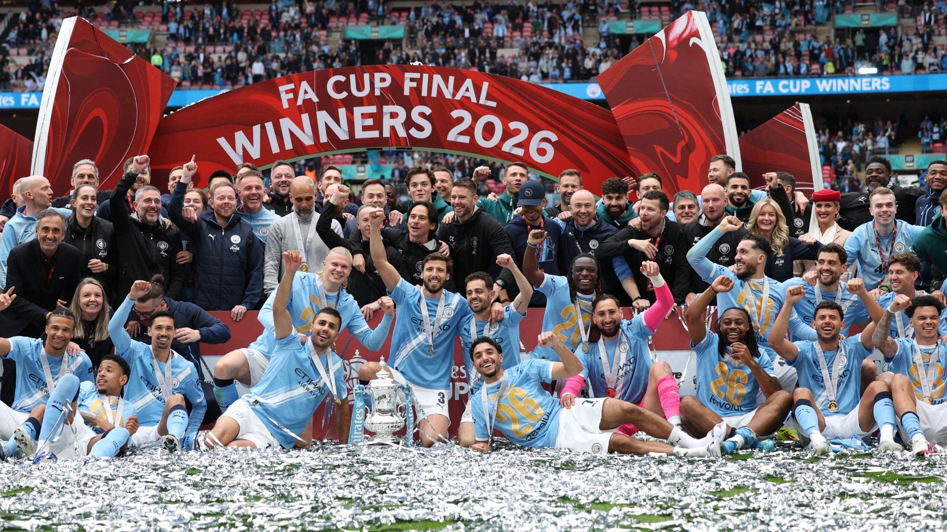 Manchester City es campeón de la FA Cup