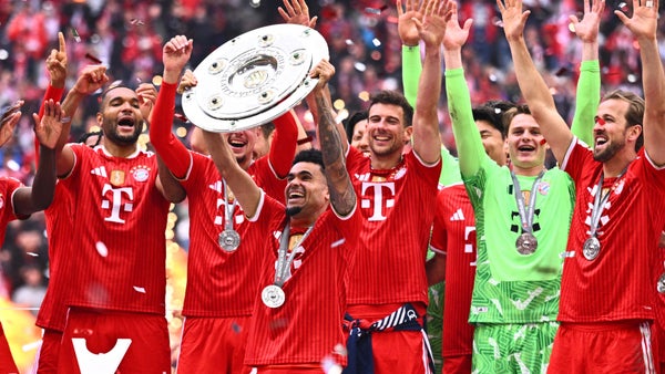 Luis Díaz causó carcajadas en festejo del título de Bayern Múnich