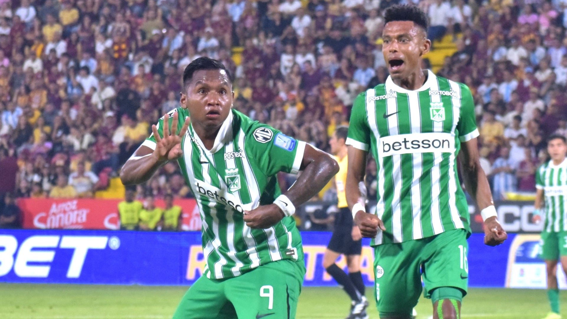Atlético Nacional derrotó en la ida a Tolima por gol de Alfredo Morelos - VizzorImage