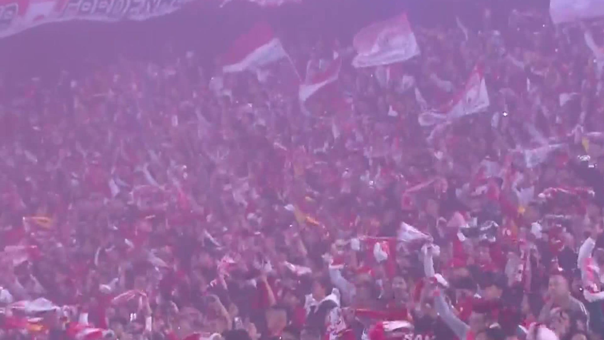 La hinchada de Santa Fe colmó El Campín para recibir a Junior - Win Sports