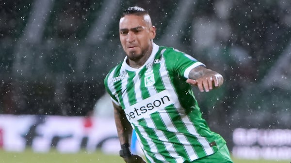 Nacional perdió a 'Chicho' Arango vs. Tolima por roja directa