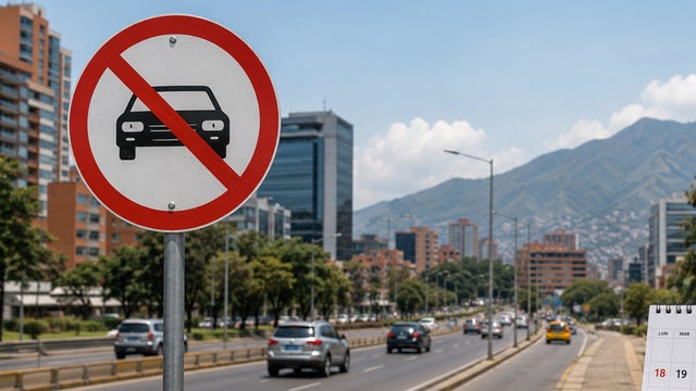 Así funcionará el pico y placa del 18 al 24 de mayo en Colombia - Chat GPT