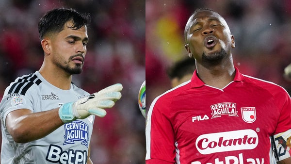 Silveira y Rodallega se lanzan dardos tras el Santa Fe vs. Junior