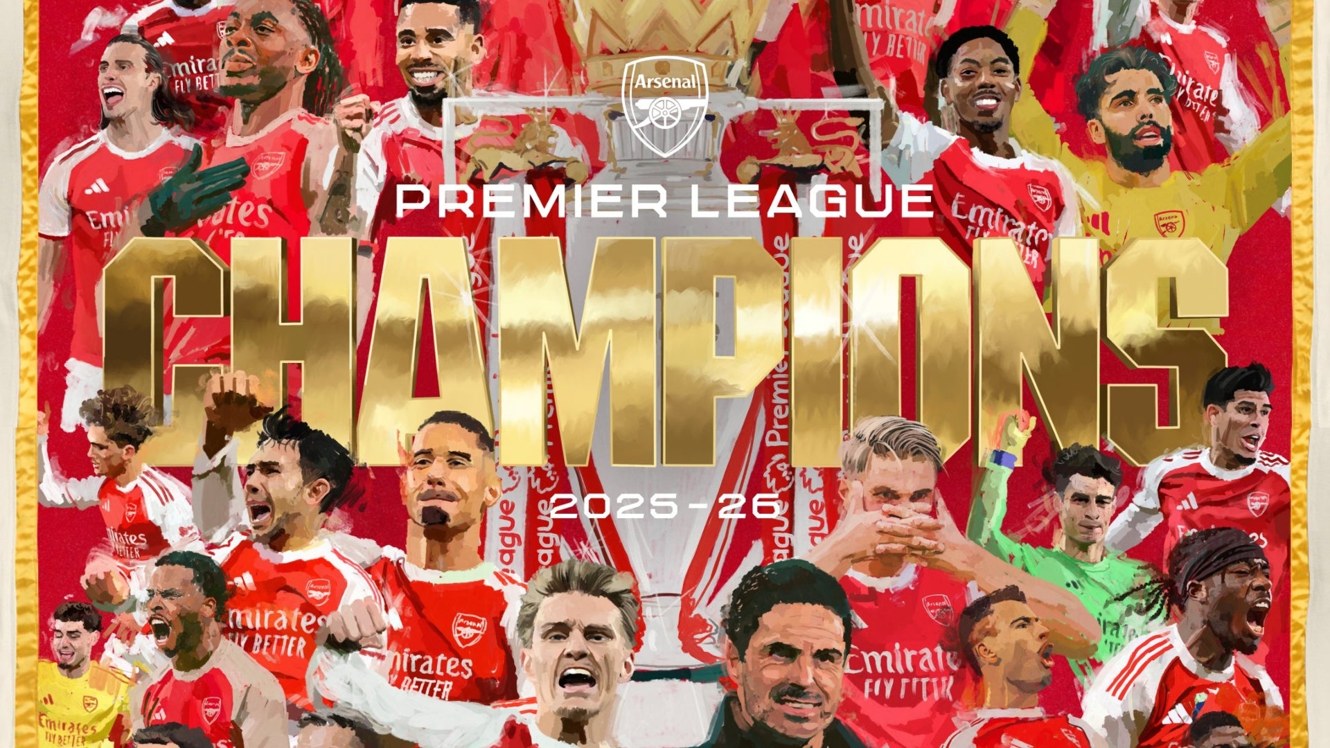¡Arsenal vuelve a ser campeón de la Premier League tras 22 años! - @Arsenal
