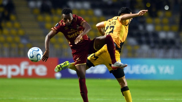 Coquimbo Unido marcó discutido gol ante Tolima en Libertadores - AFP