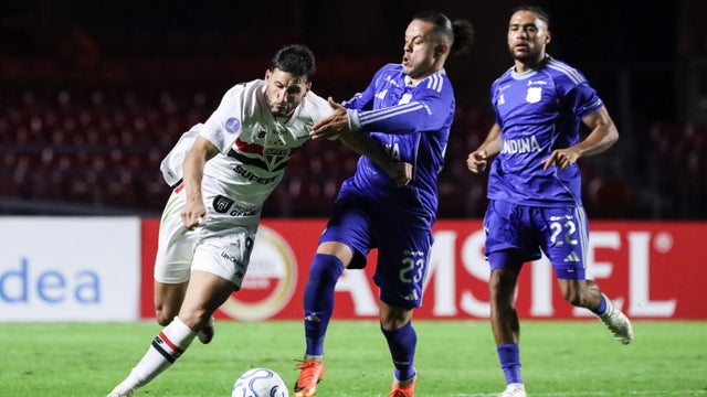Sao Paulo vs. Millonarios cerró con polémica por decisión arbitral - AFP
