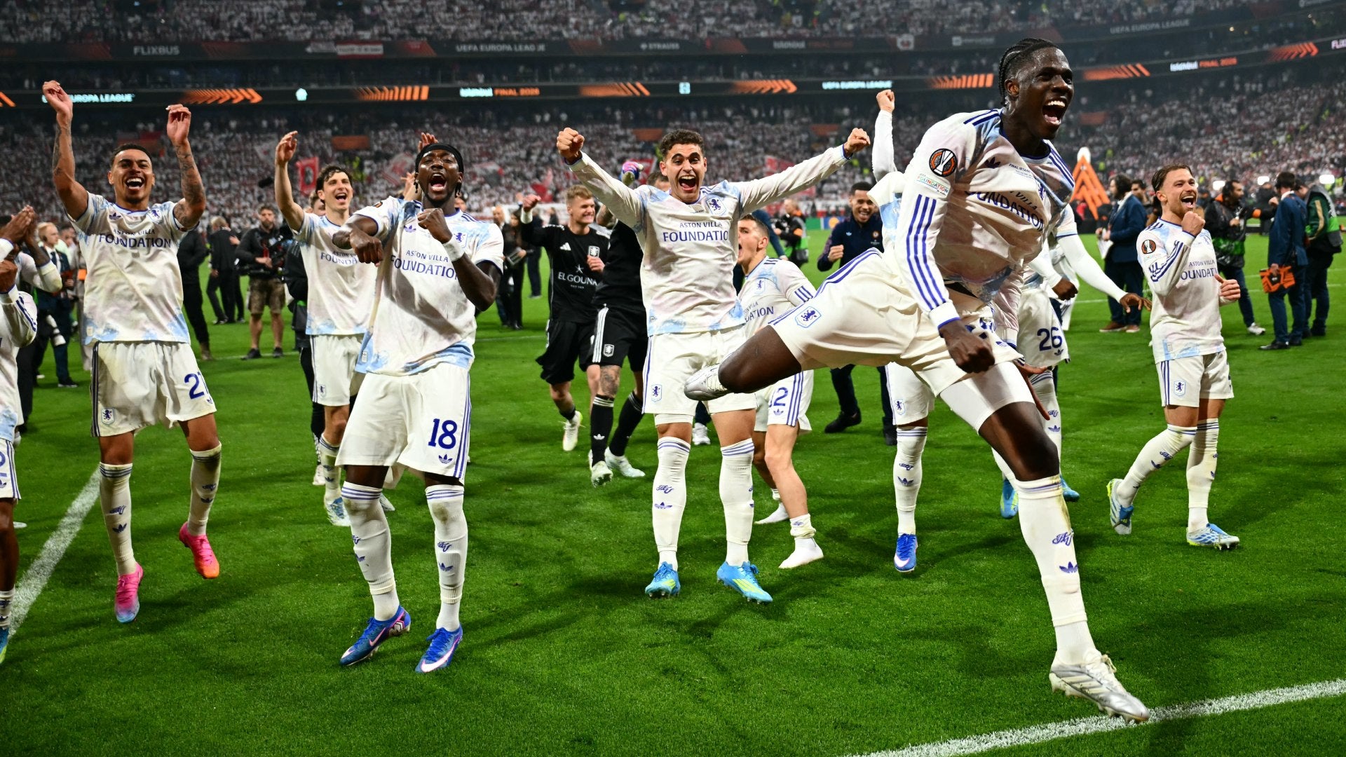 Aston Villa quedó campeón de la Europa League