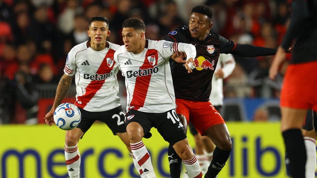 Juanfer Quintero, de nuevo clave para River Plate en Sudamericana - AFP