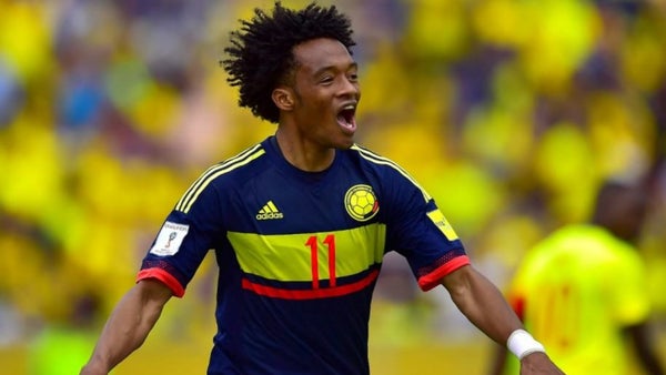 Cuadrado busca jugar otra Copa Mundial de la FIFA™ con Colombia Cuadrado busca jugar otra Copa Mundial de la FIFA™ con Colombia