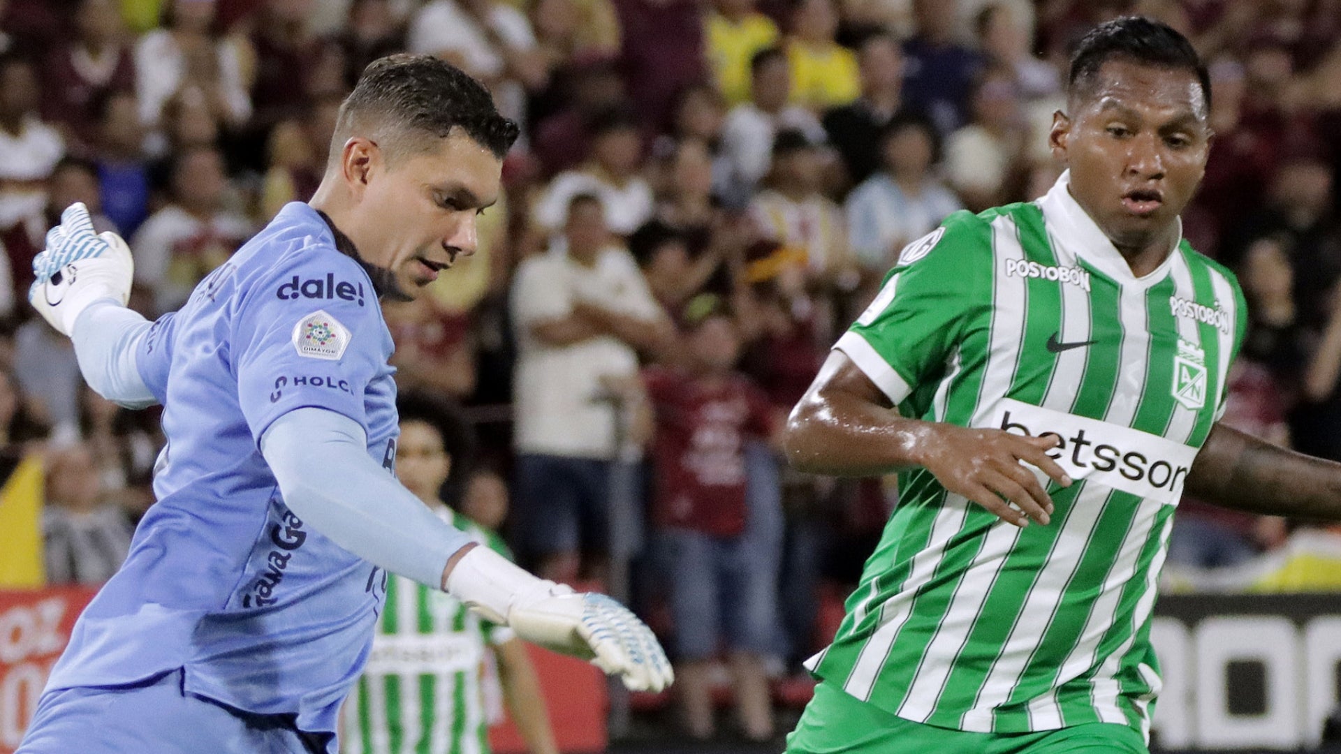 Neto Volpi y el palo le negaron los goles a Nacional vs. Tolima - VizzorImage