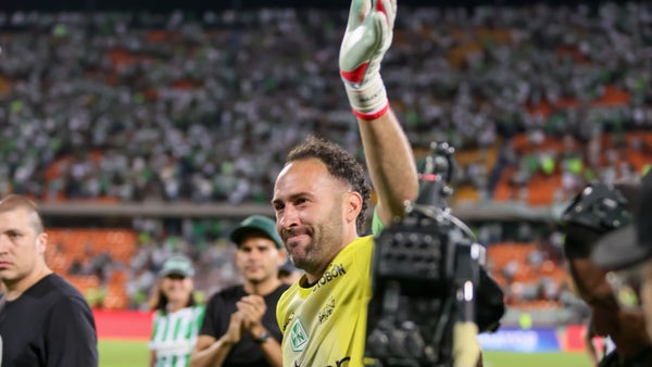 David Ospina conmovió por despedida entre lágrimas de Nacional David Ospina conmovió por despedida entre lágrimas de Nacional