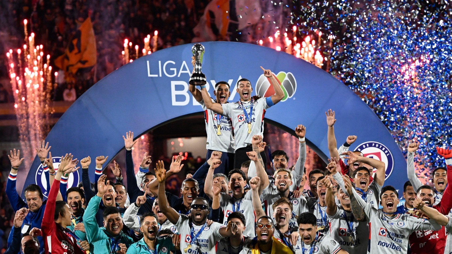 Cruz Azul se consagra campeón de la Liga MX