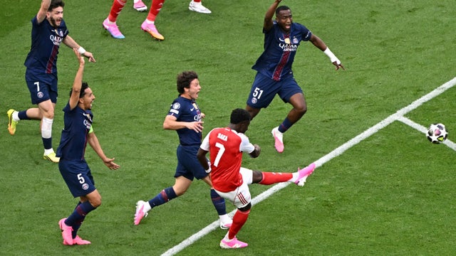 Polémica en la final de la Champions