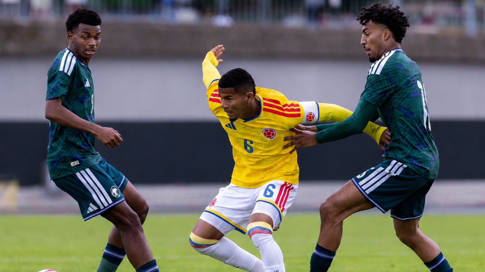 Colombia resbaló con Arabia en su debut en el Maurice Revello - @TournoiMRevello