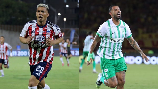 Junior vs. Nacional: el duelo silencioso entre Teófilo y Cardona Junior vs. Nacional: el duelo silencioso entre Teófilo y Cardona