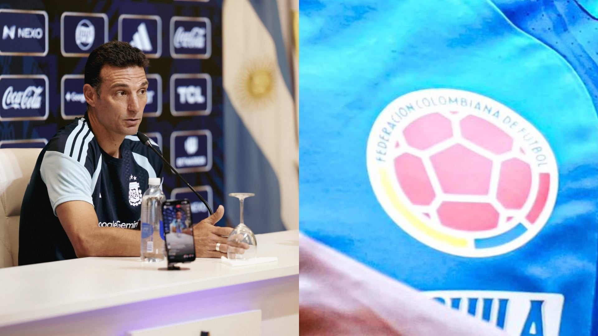 Scaloni destacó a Colombia como candidata al Mundial