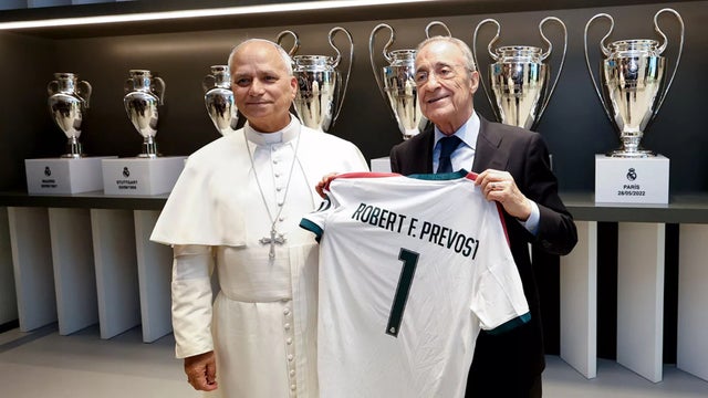 El Papa visita el Santiago Bernabéu