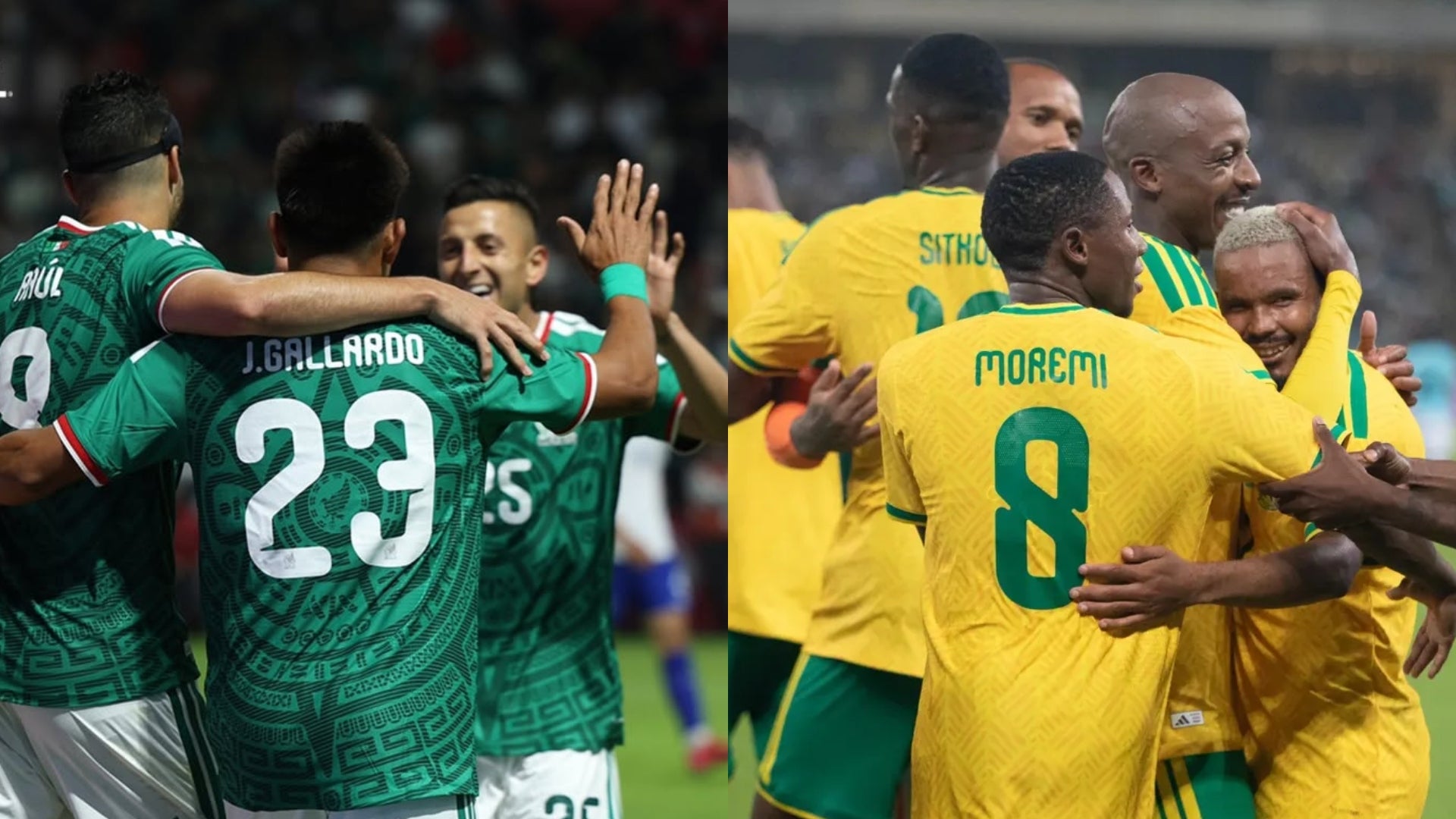 México vs. Sudáfrica: dónde ver el debut de la Copa Mundial - miseleccionmx_bafanabafanaofficial