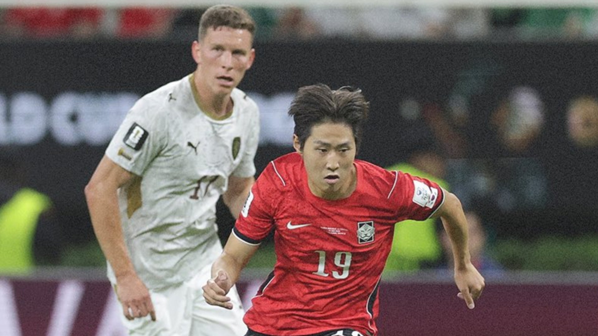 Chequia se salvó de un golazo de Kang-In Lee de Corea del Sur - @theKFA