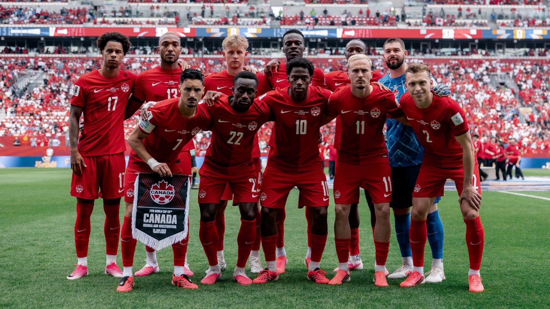 Canadá estuvo cerca de anotar ante Bosnia