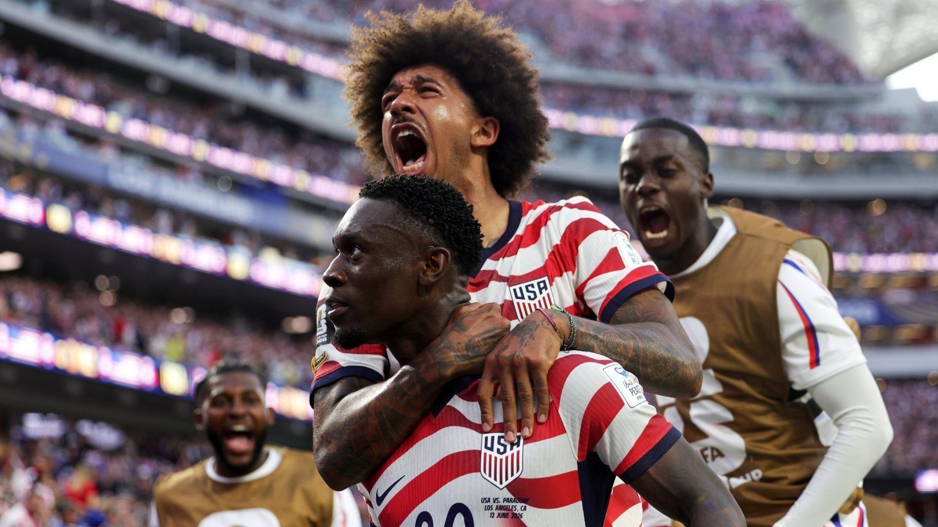 Estados Unidos aplastó 4-1 a Paraguay en la Copa Mundial de la FIFA™ - @USMNT