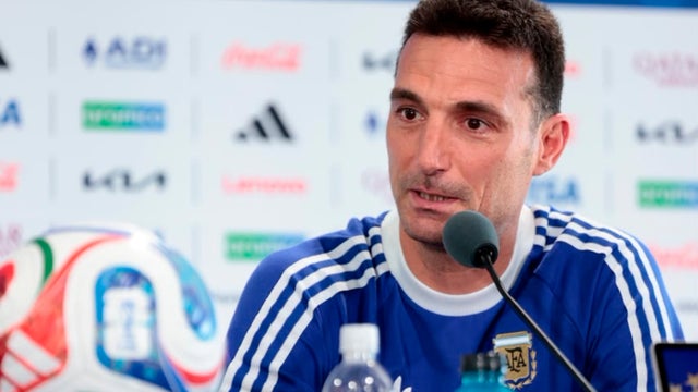 Scaloni habló antes del debut de Argentina en el Mundial