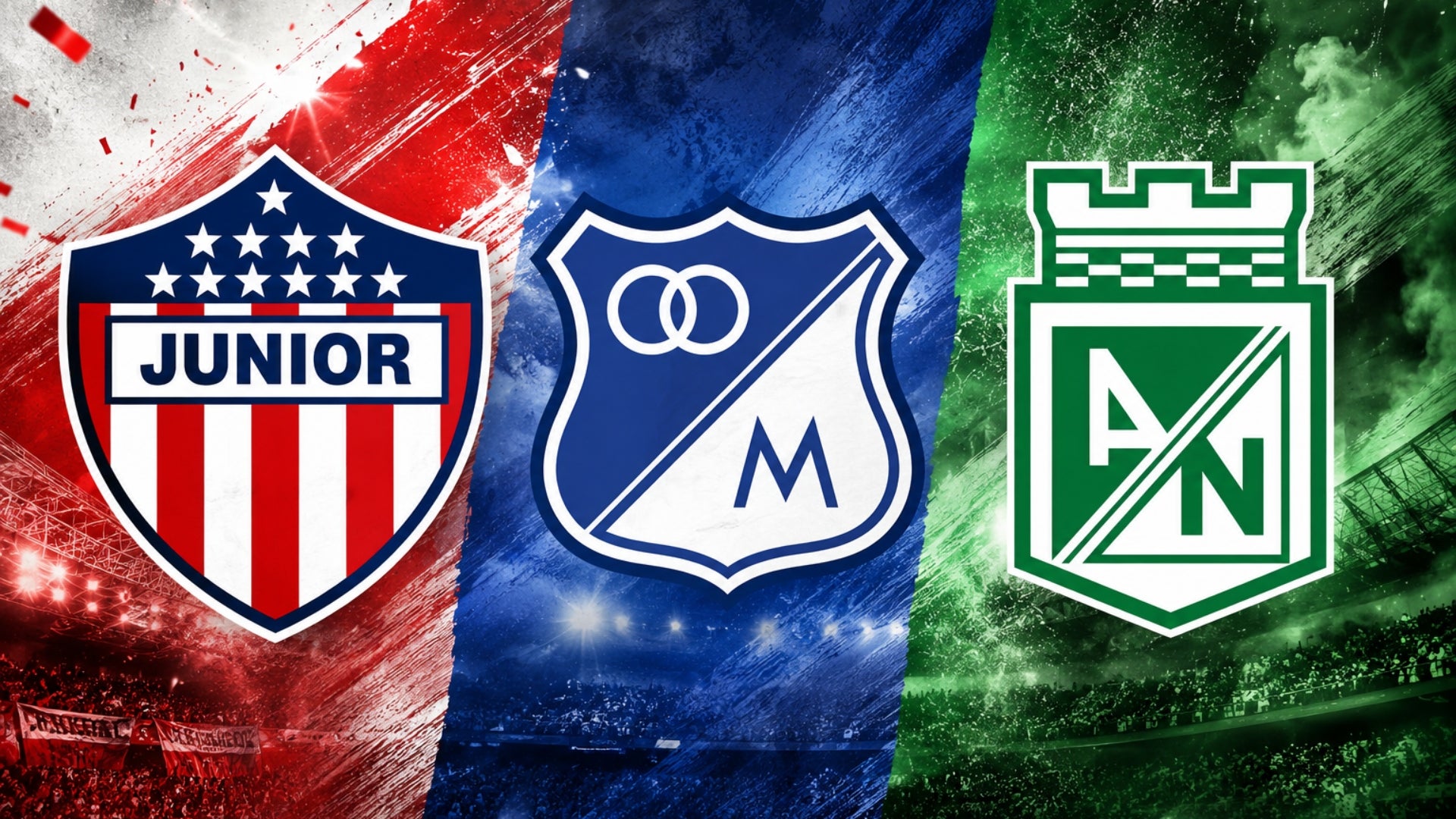 Liga BetPlay 2026-2: así se rearman Nacional, Millonarios y Junior