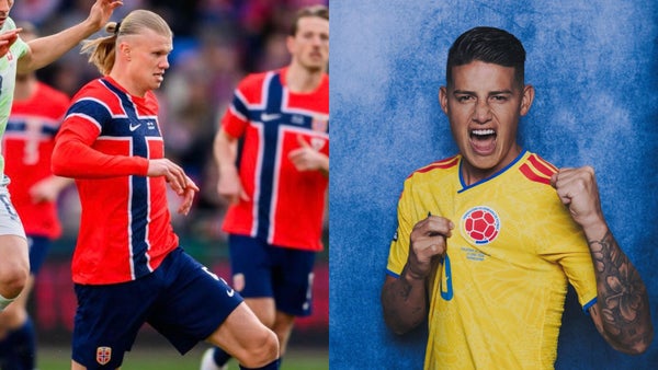 Erling Haaland y su inesperado mensaje a James Rodríguez Erling Haaland y su inesperado mensaje a James Rodríguez