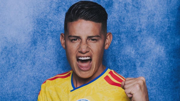 James Rodríguez llevará una distinción especial en su camiseta de Colombia James Rodríguez llevará una distinción especial en su camiseta de Colombia