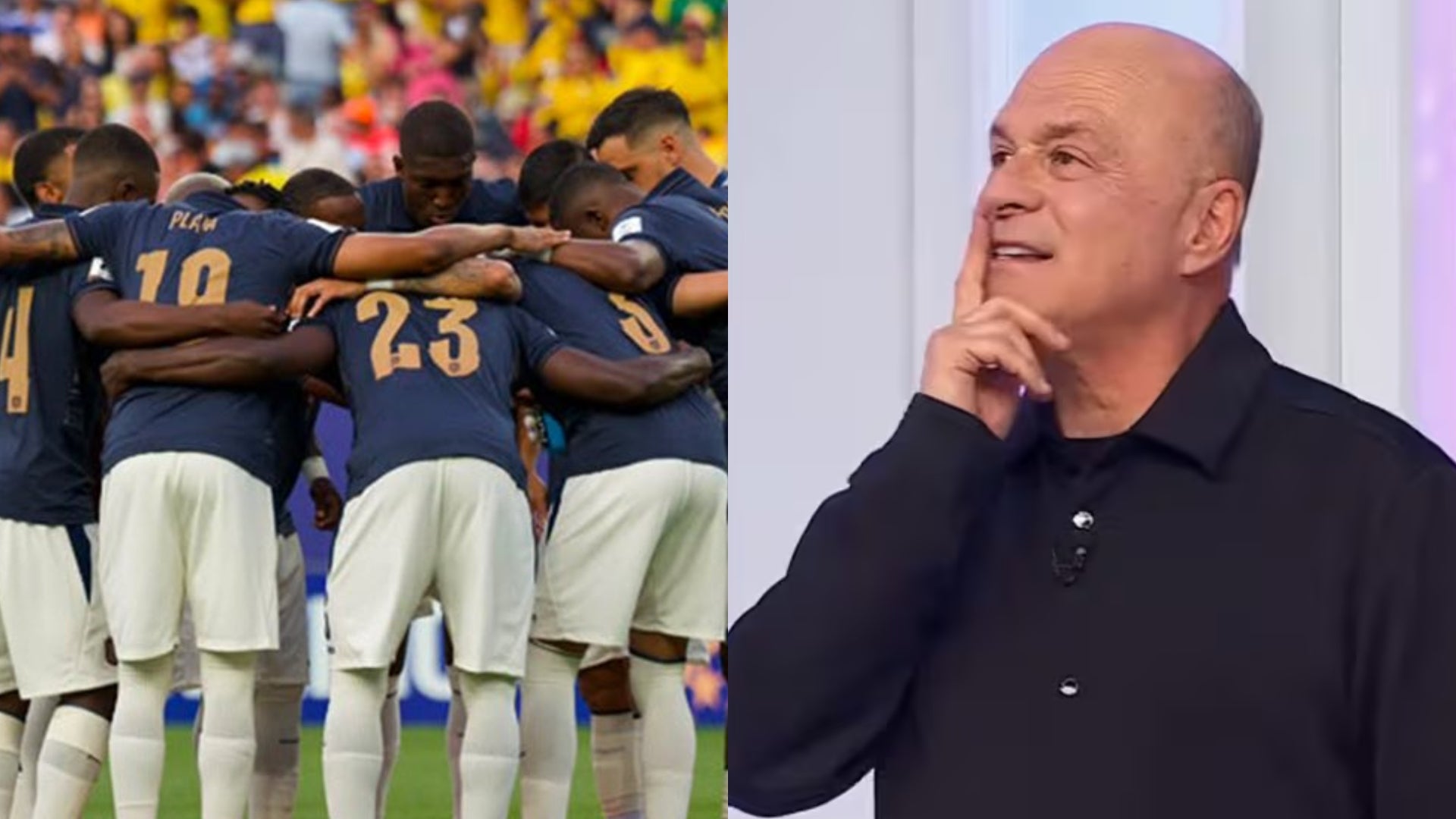 Carlos Antonio Vélez defendió a Ecuador tras empatar ante Curazao - @LaTri _ Win Sports