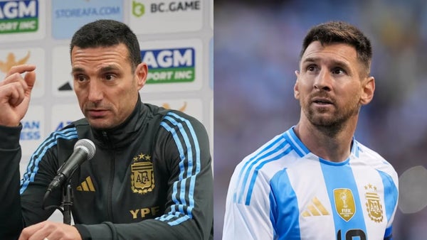 Scaloni confirmó decisión con Messi para enfrentar a Jordania