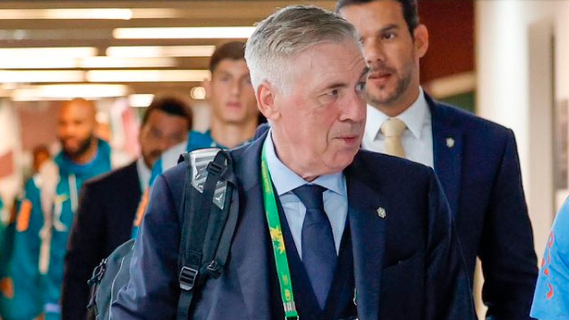 Ancelotti habló antes del juego contra Japón