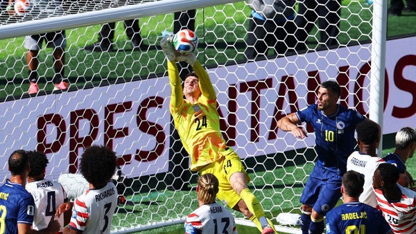 ¡Casi gol olímpico! Bosnia puso a sufrir a Estados Unidos