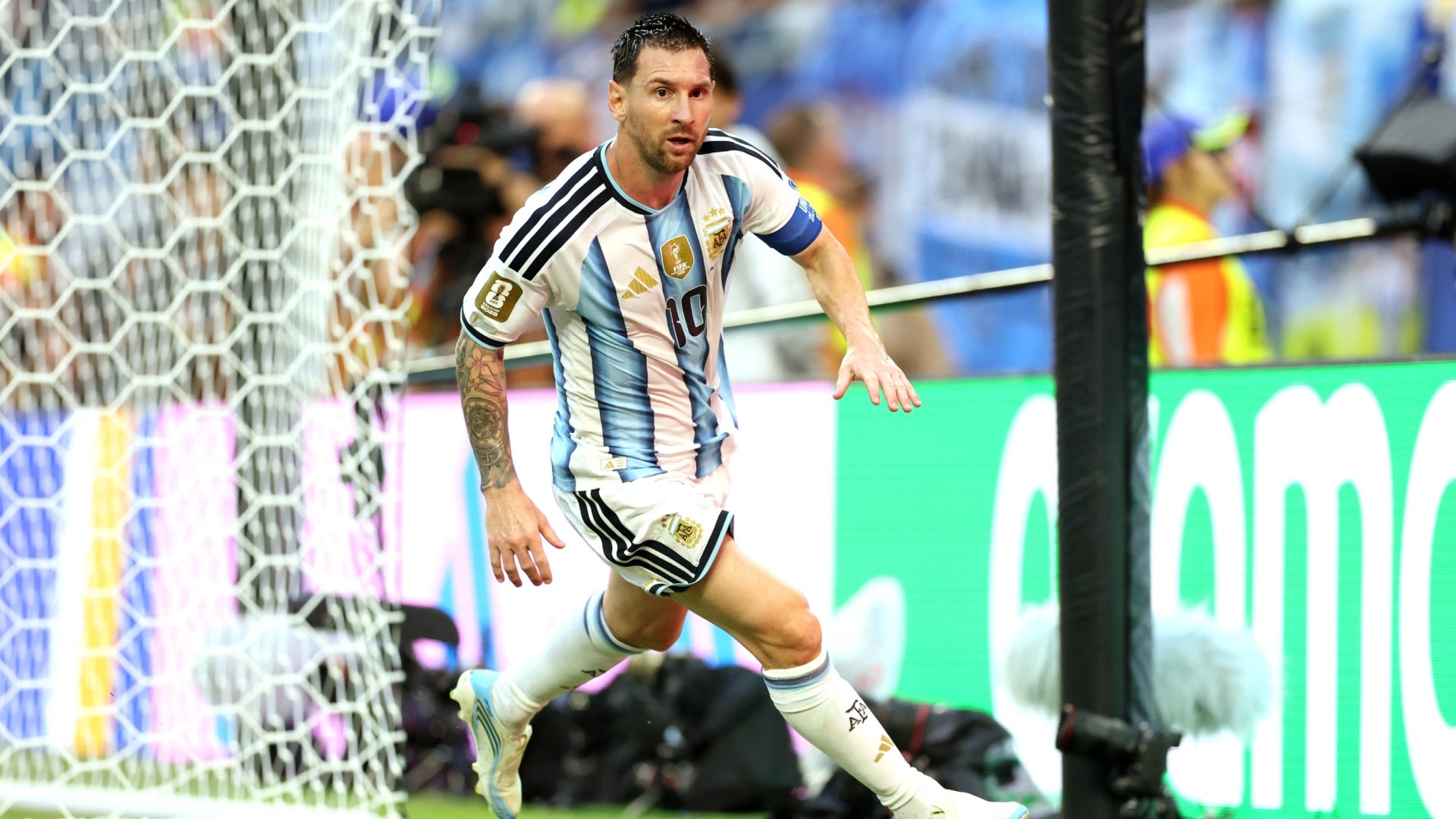 Messi casi abre el marcador ante Cabo Verde