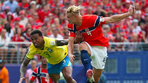 Noruega firmó el batacazo: eliminó a Brasil con Haaland como héroe
