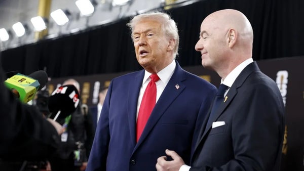 Donald Trump reconoció llamada a Infantino por expulsión de Balogun Donald Trump reconoció llamada a Infantino por expulsión de Balogun