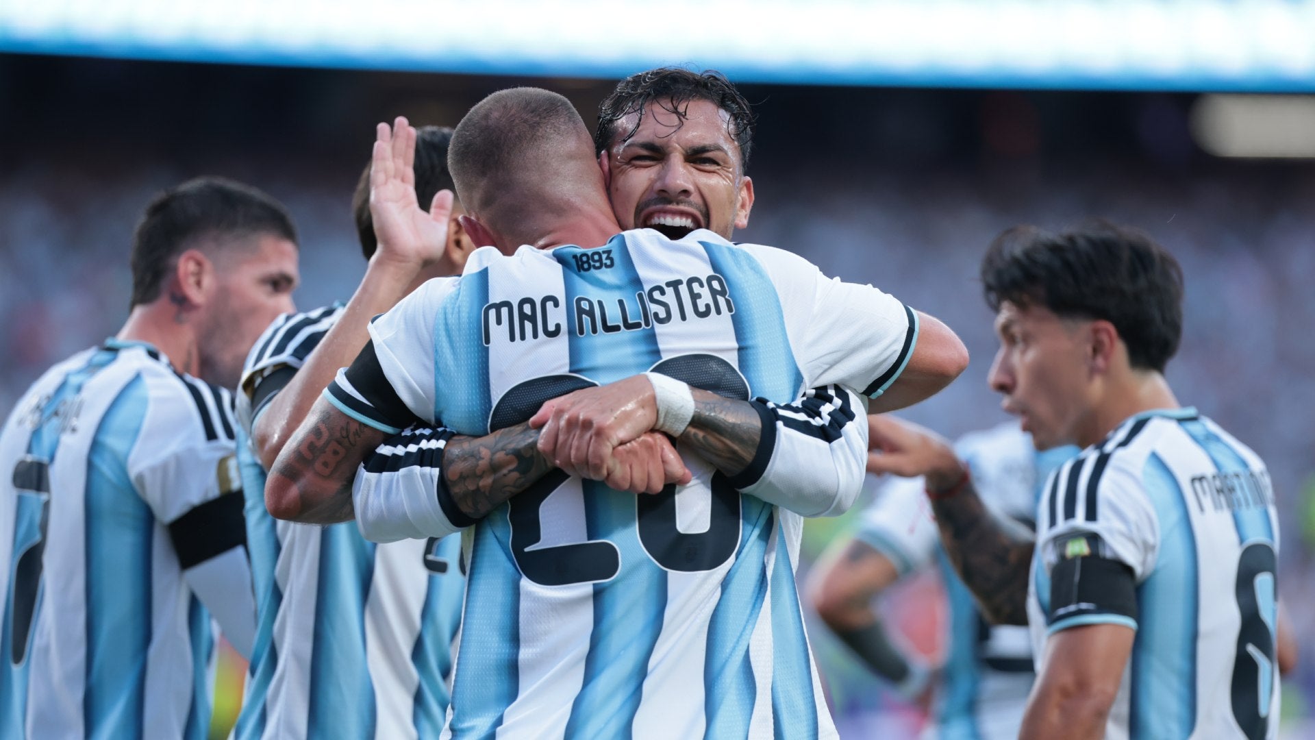 Argentina abrió el marcador ante Suiza