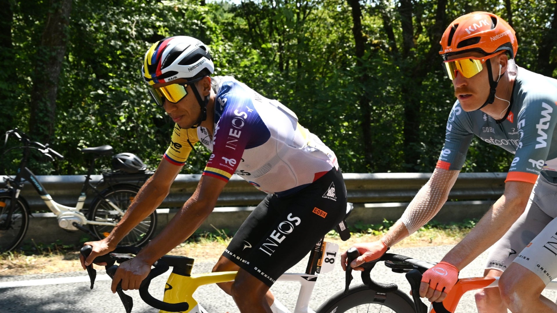 Egan Bernal entró en el Top 10 del Tour de Francia tras la etapa 9 - @NetcompanyINEOS