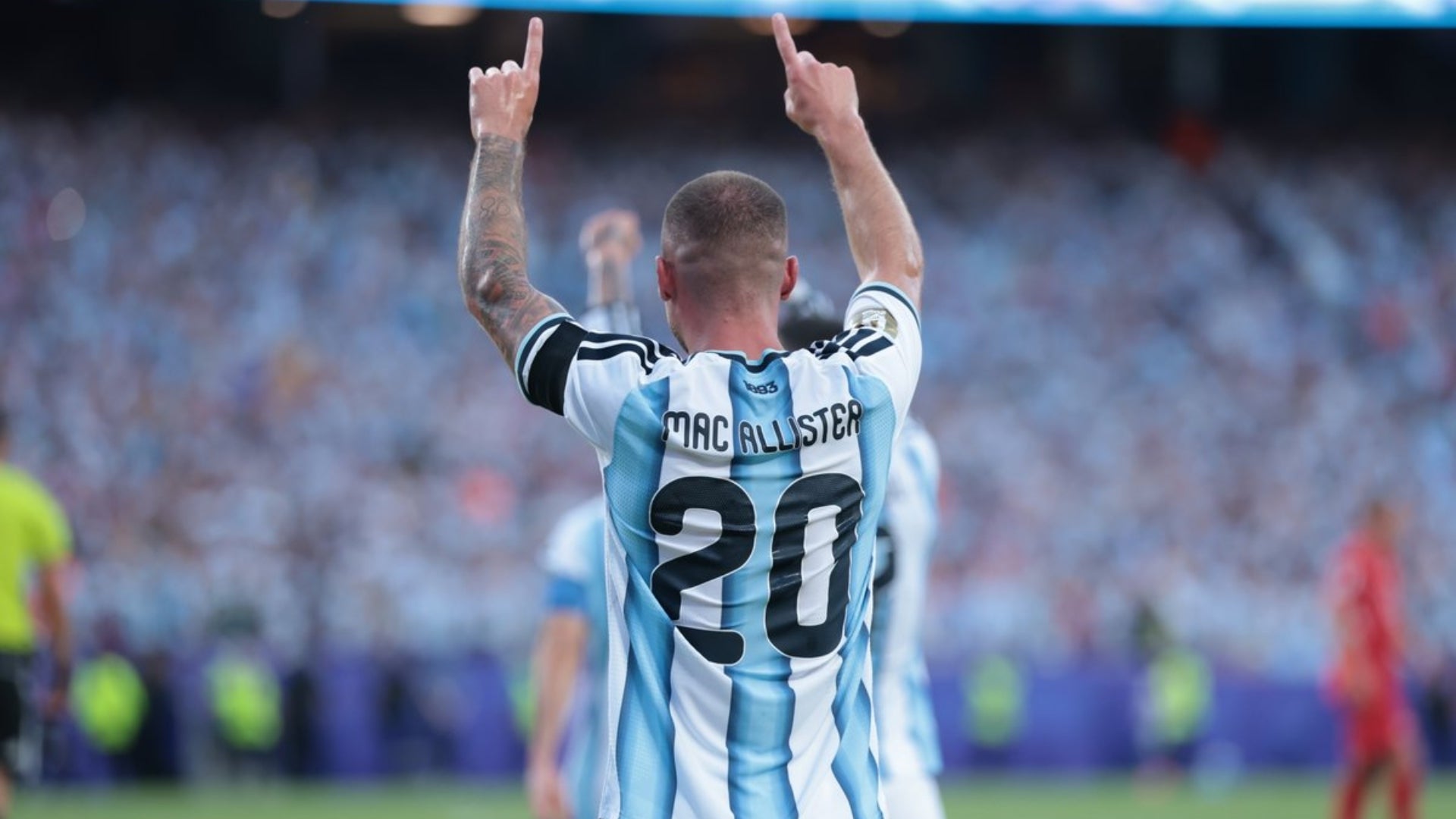 Mac Allister habló sobre Luis Díaz en el Mundial