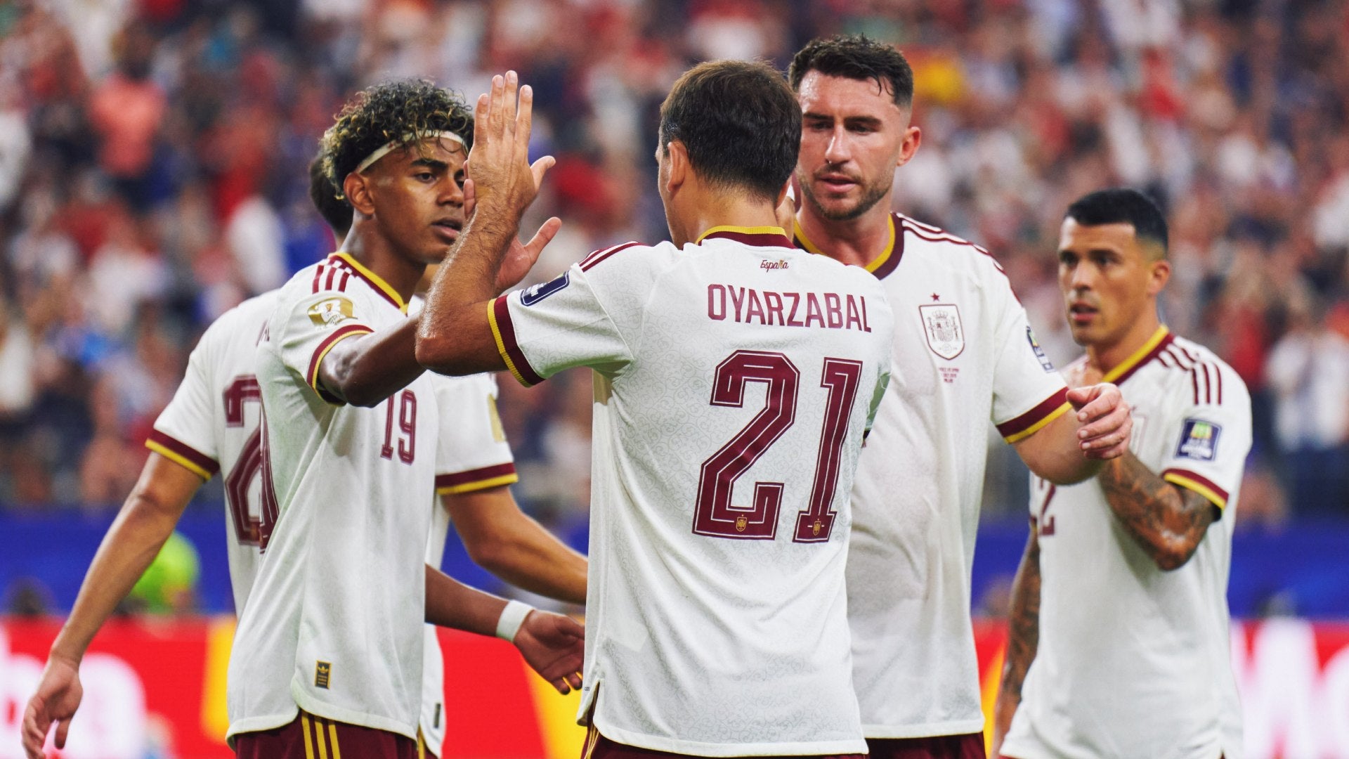 España venció a Francia en la Copa Mundial de la FIFA