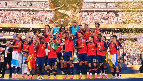 España logró un increíble registro tras consagrarse en el Mundial España logró un increíble registro tras consagrarse en el Mundial