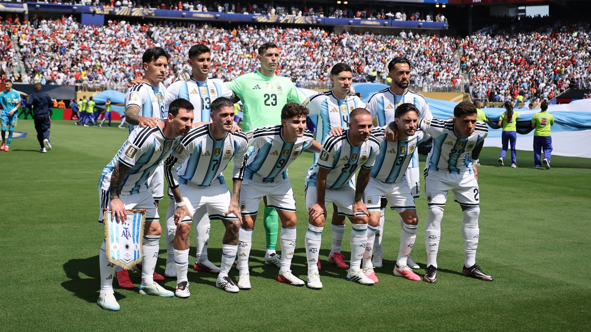 Argentina volvió a su país tras el Mundial