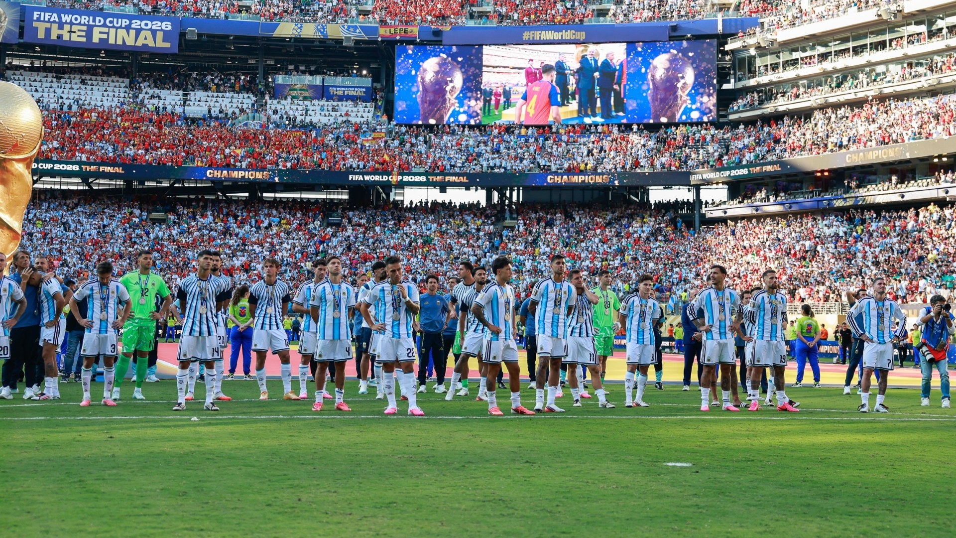 Jugador de Argentina habría jugado lesionado