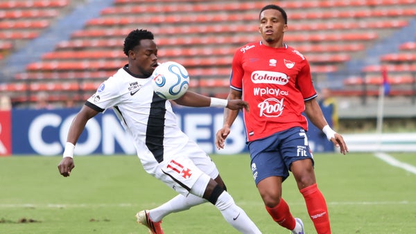 Medellín dejó escapar la victoria y empató ante Vasco da Gama